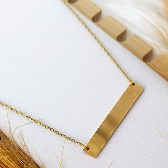 Chic Bar Divine Stainless Steel Pendant Necklace - Perfect Gift! - Picture 2 of 2